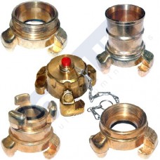 RACORES CONTRAINCENDIO TIPO BARCELONA, LATÓN